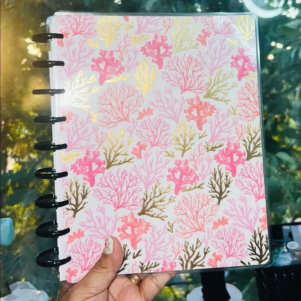 Mermaid happy planner classic size cover set, tab dividers and dashboards